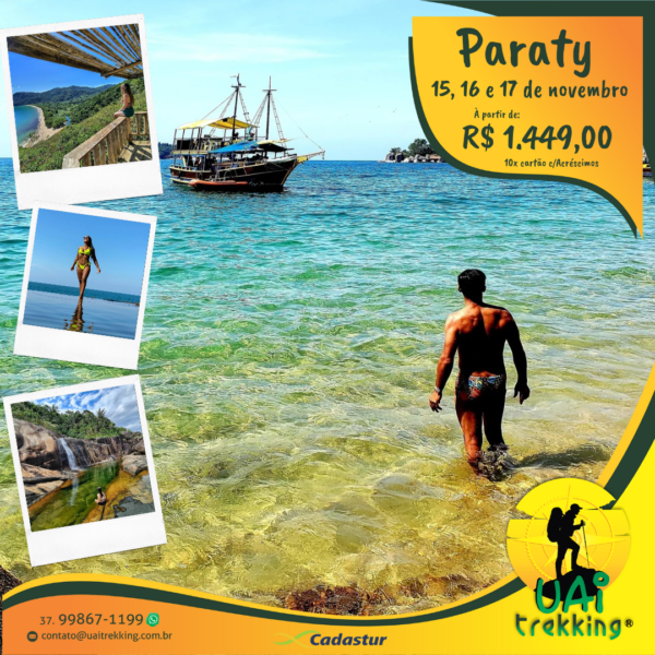Paraty com passeios inclusos